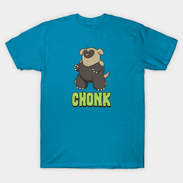 Dog-Man Chonk T-Shirt by Gridcurrent